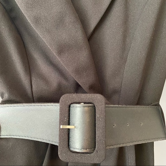 Ya Ya & co women’s black belted blazer dress - size small - Picture 4 of 15